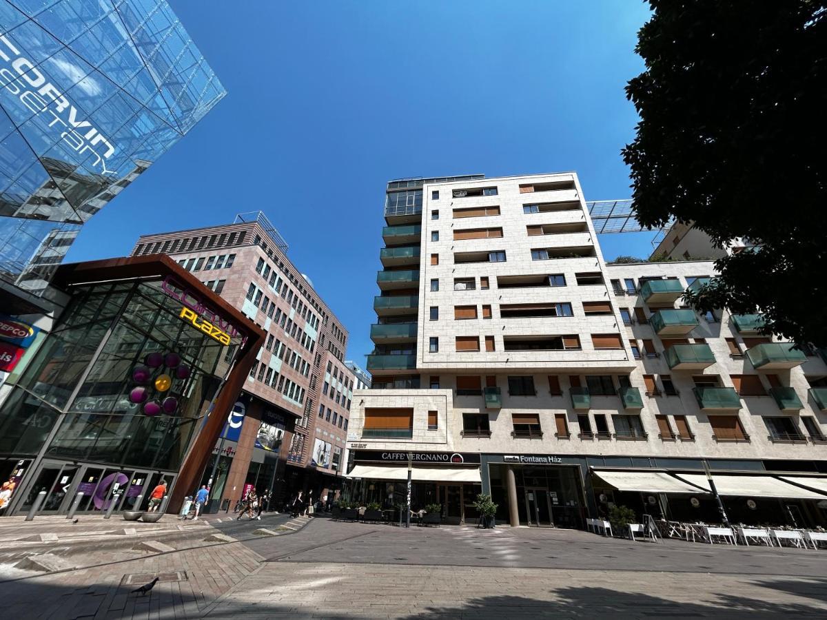Corvin Boutique Apartment Parking In The Plaza Budapest Bagian luar foto